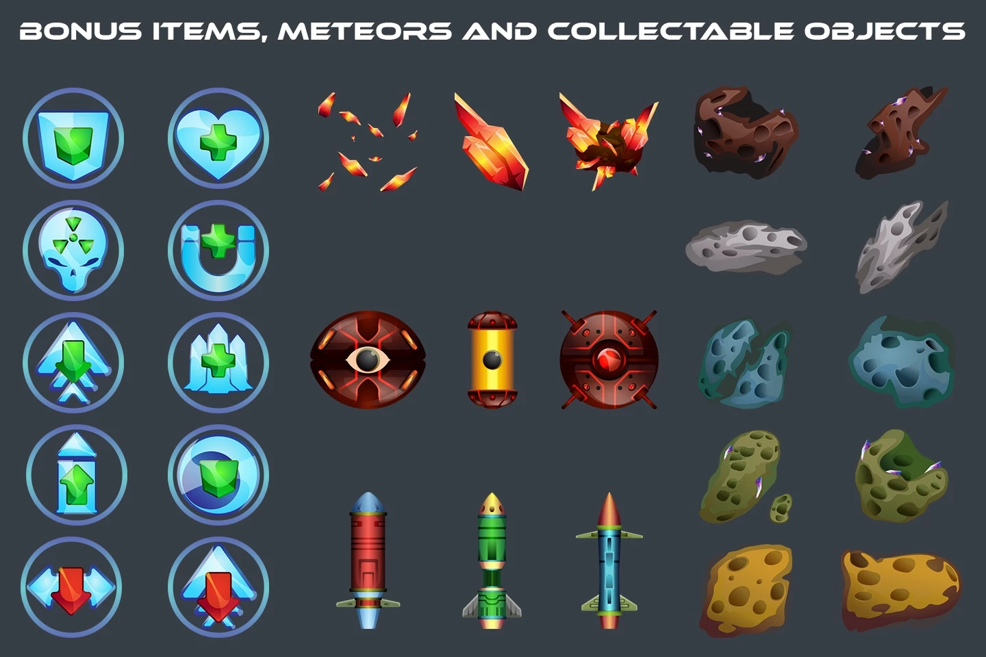 Space Shooter Game Objects