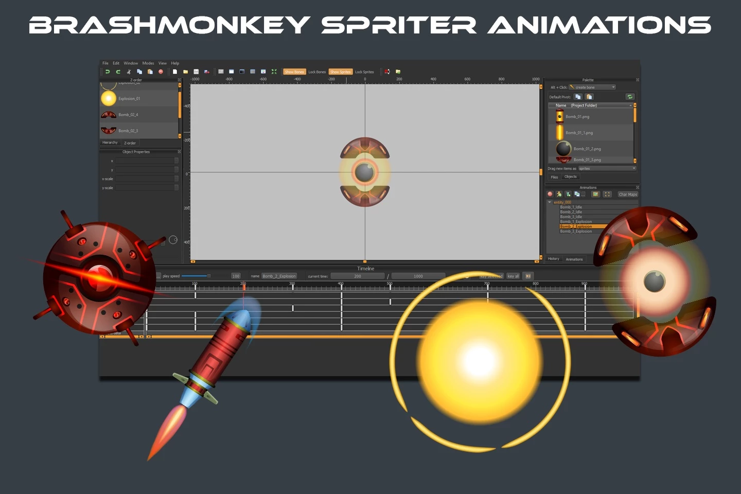 Space Shooter Game Objects