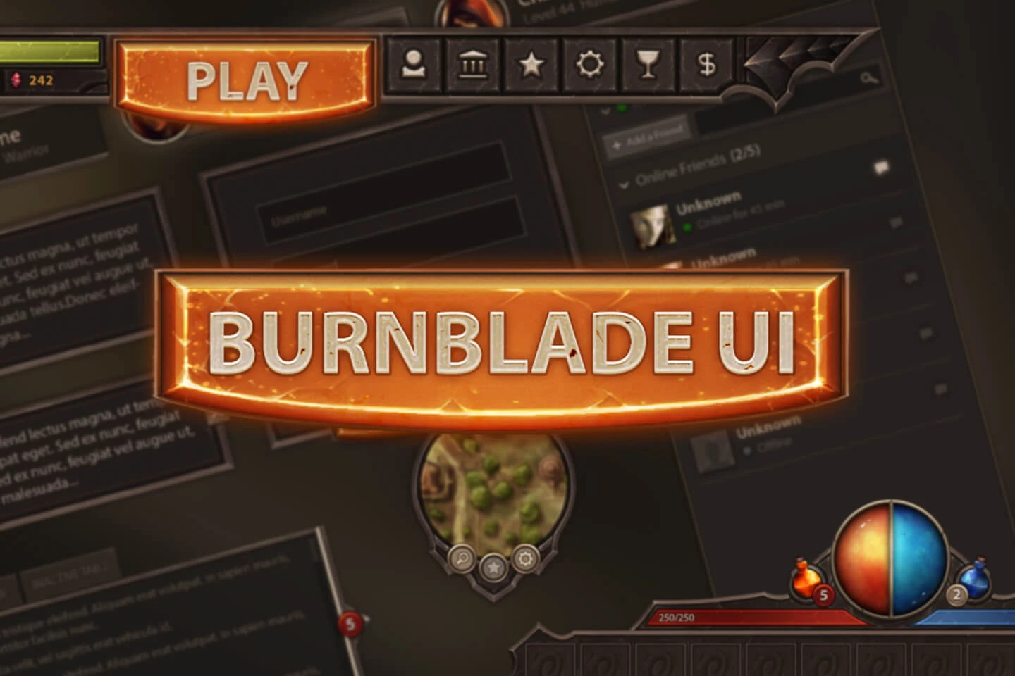 RPG Game UI