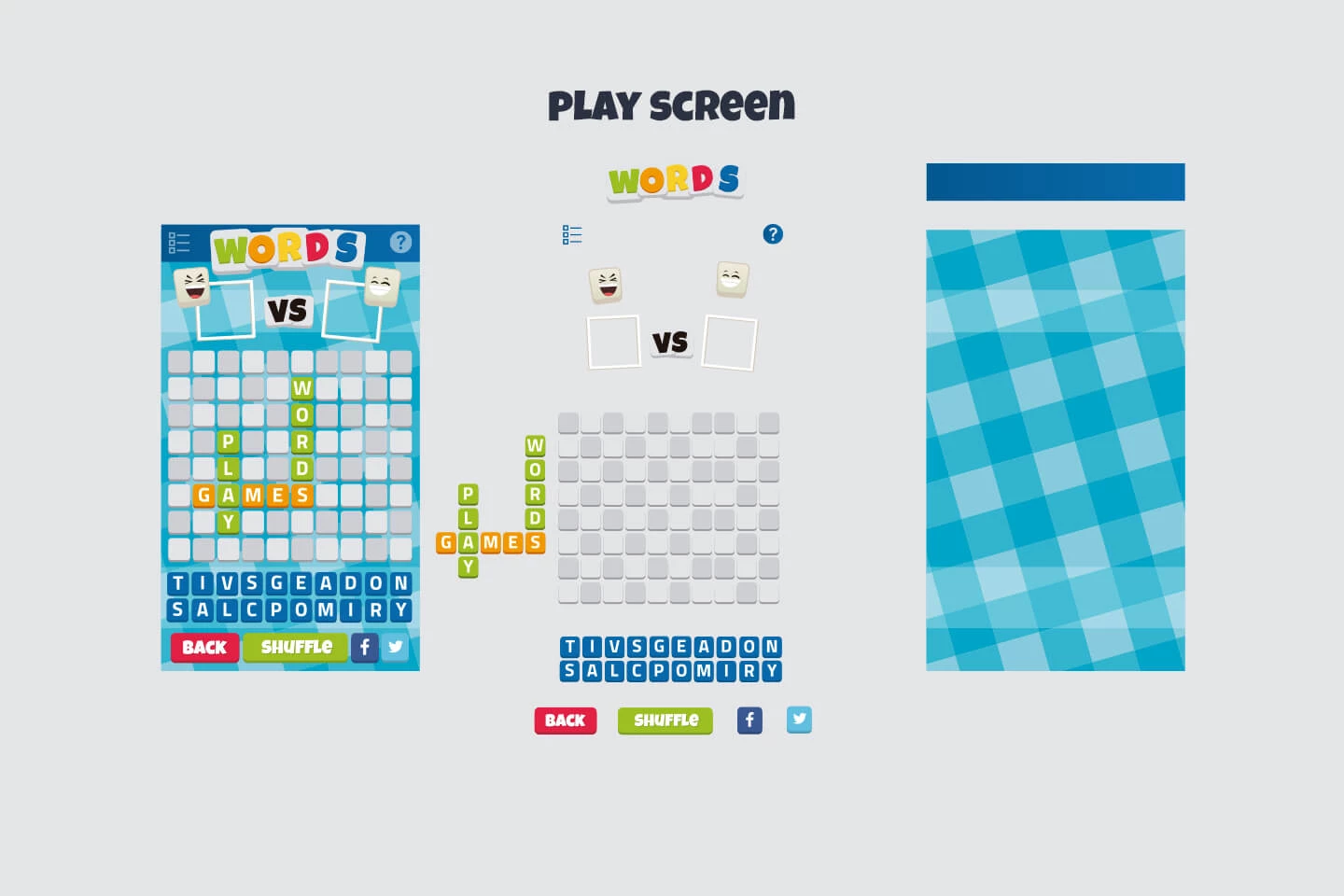 Words Puzzle 2D Game Kit