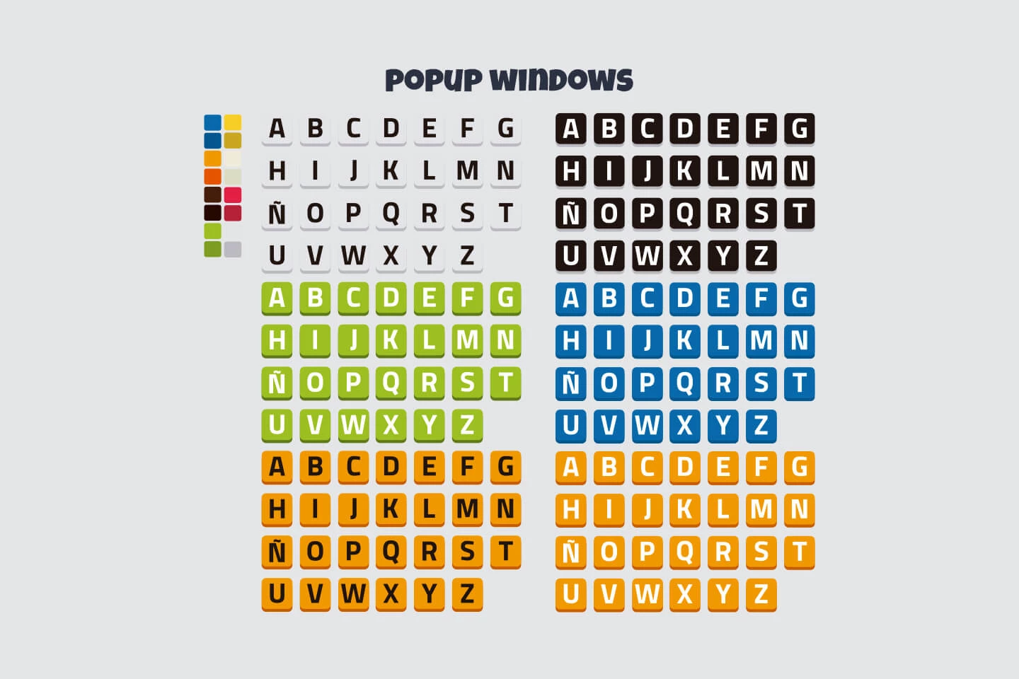 Words Puzzle 2D Game Kit
