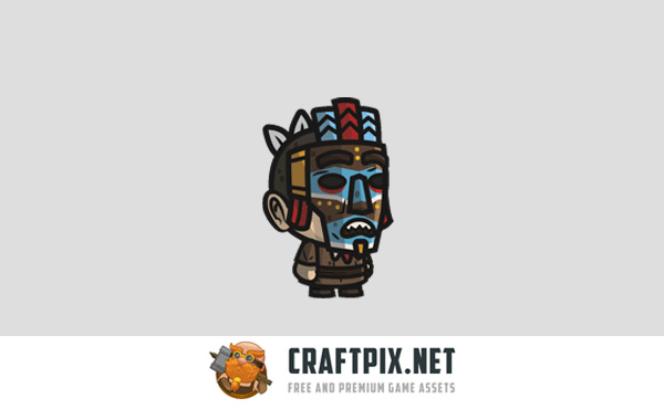 Warrior Chibi 2D Character Sprites