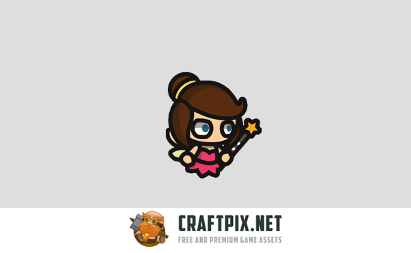 Fairy Tiny Style 2D Character Sprites