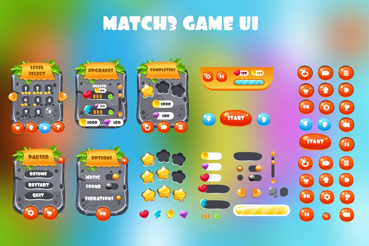 Match 3 GUI