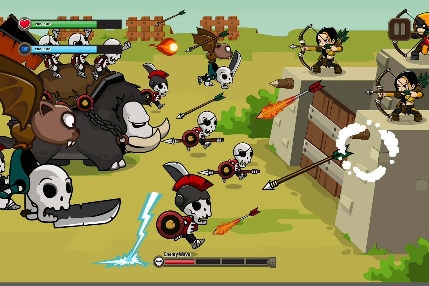 Fortress Defense 2D Game Kit