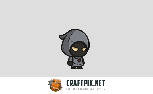 Fantasy Warrior Chibi 2D Game Sprites