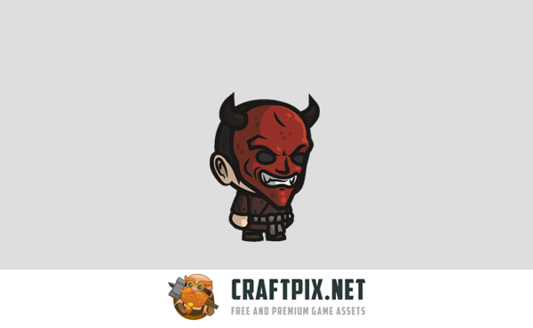 Fantasy Warrior Chibi 2D Game Sprites