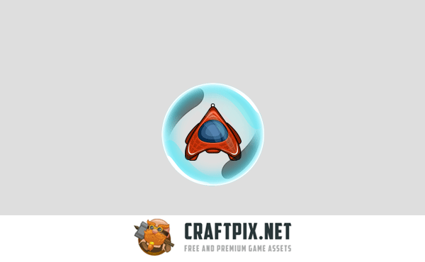 Asteroids Crusher 2D Game Kit