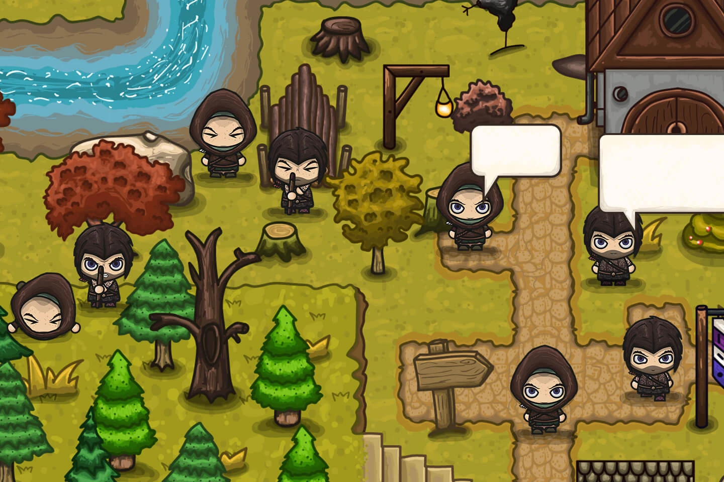 Archer 4-Direction Character Sprites