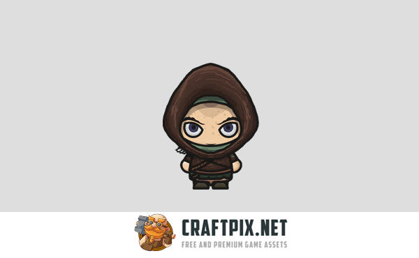 Archer 4-Direction Character Sprites