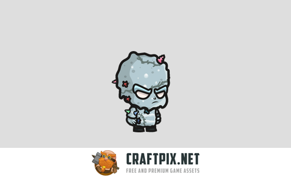 Elemental Chibi 2D Game Sprites
