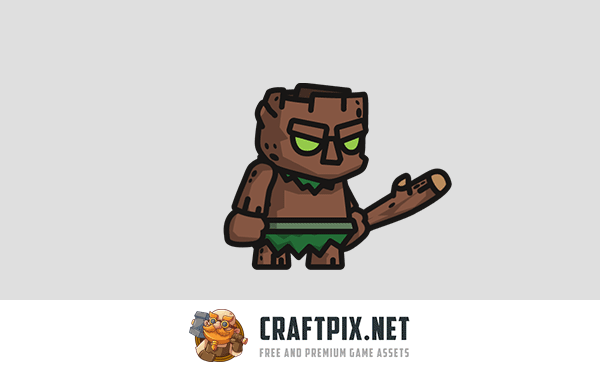 Golem Tiny Style 2D Character Sprites
