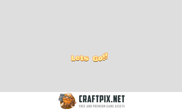 Animated Text Game Assets Pack 4