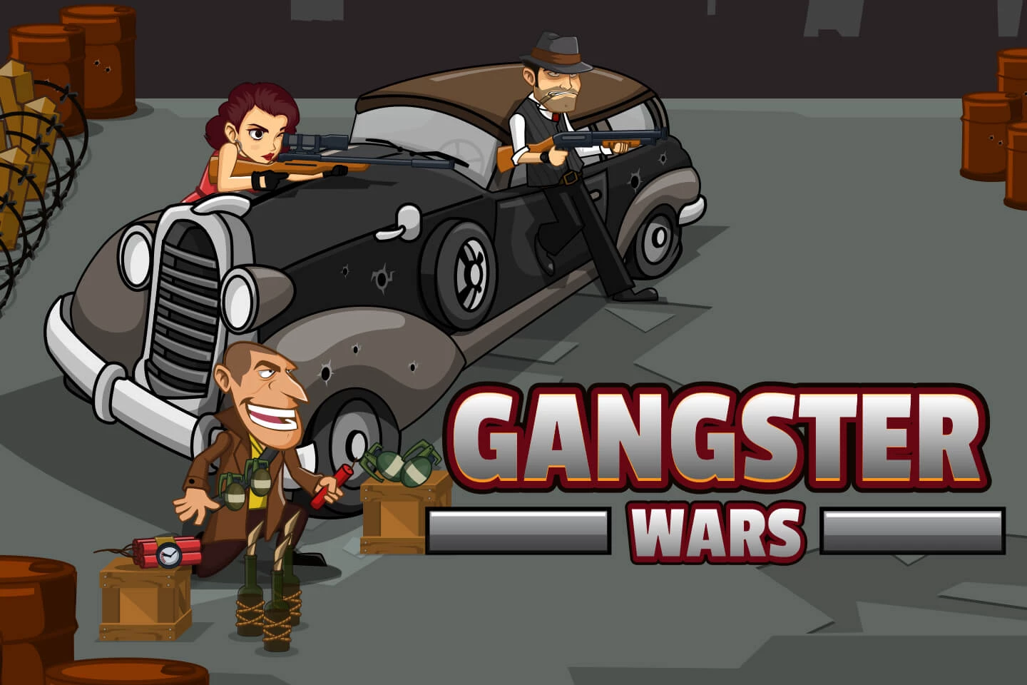 Gangster Wars 2D Game Kit
