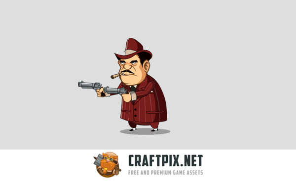 Gangster Wars 2D Game Kit