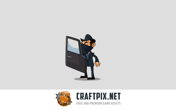 Gangster Wars 2D Game Kit