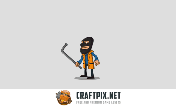 Gangster Wars 2D Game Kit
