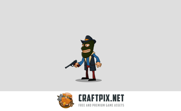 Gangster Wars 2D Game Kit