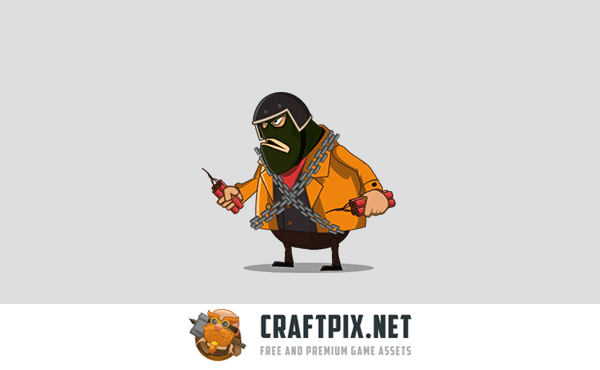 Gangster Wars 2D Game Kit