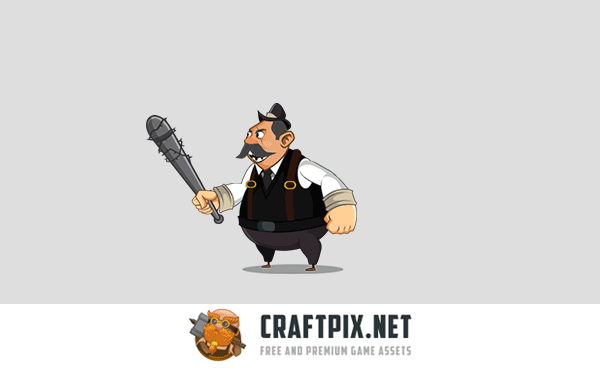 Gangster Wars 2D Game Kit