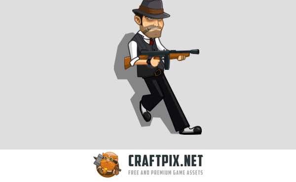 Gangster Wars 2D Game Kit