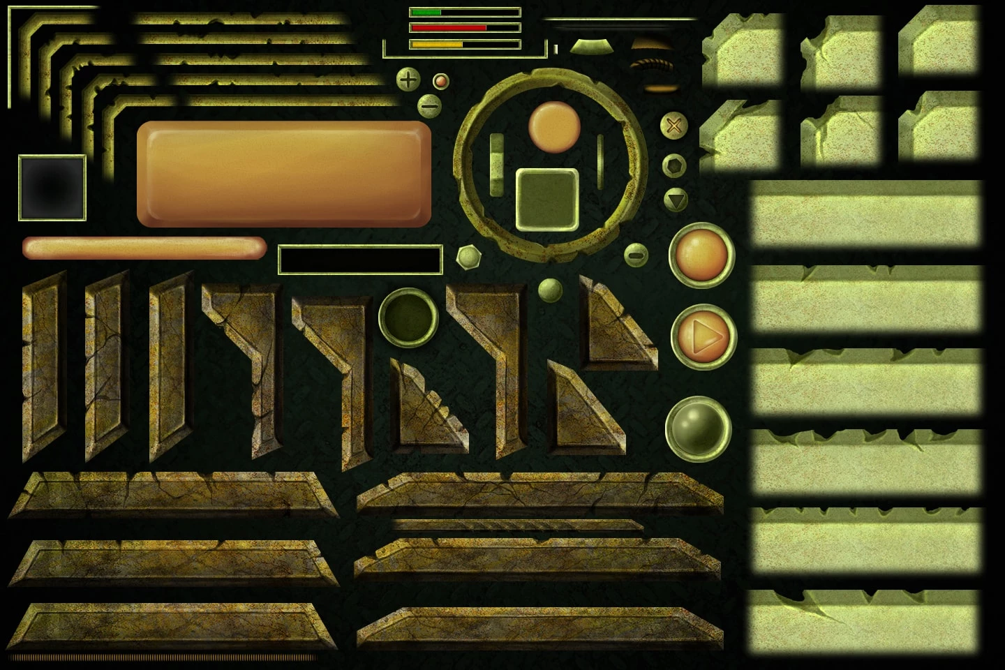 Post-Apocalyptic GUI