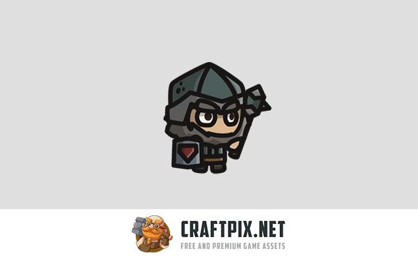 Dwarf Tiny Style 2D Character Sprites