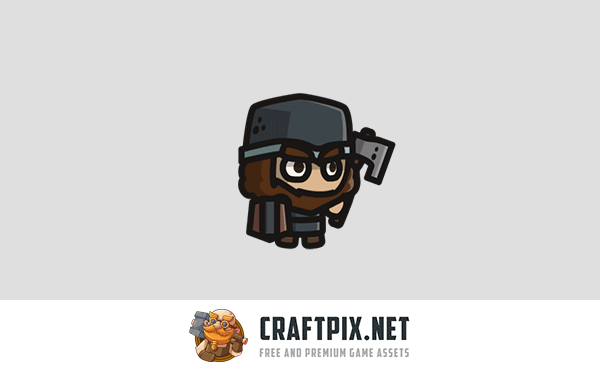 Dwarf Tiny Style 2D Character Sprites