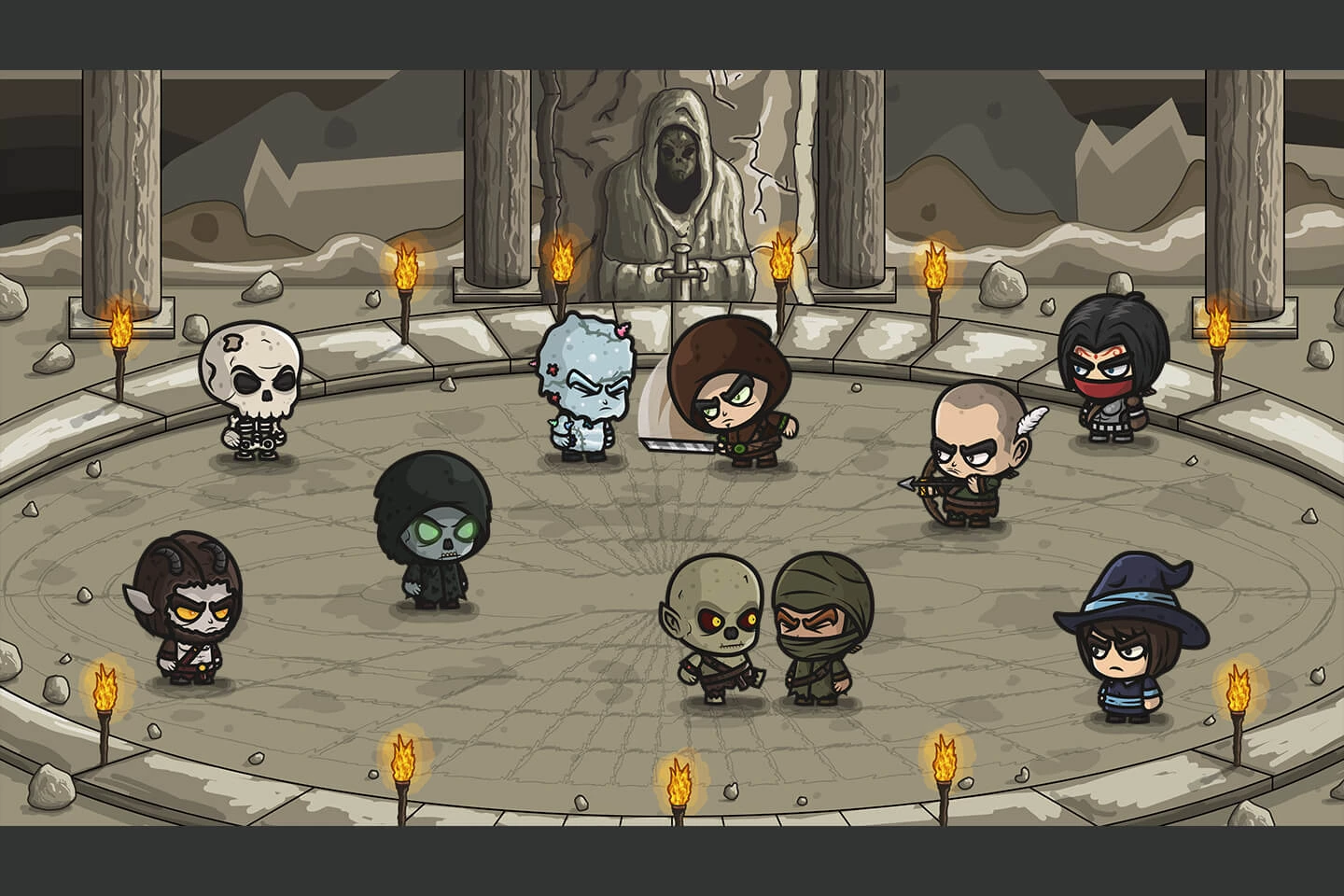 Battle Arena Backgrounds Pack