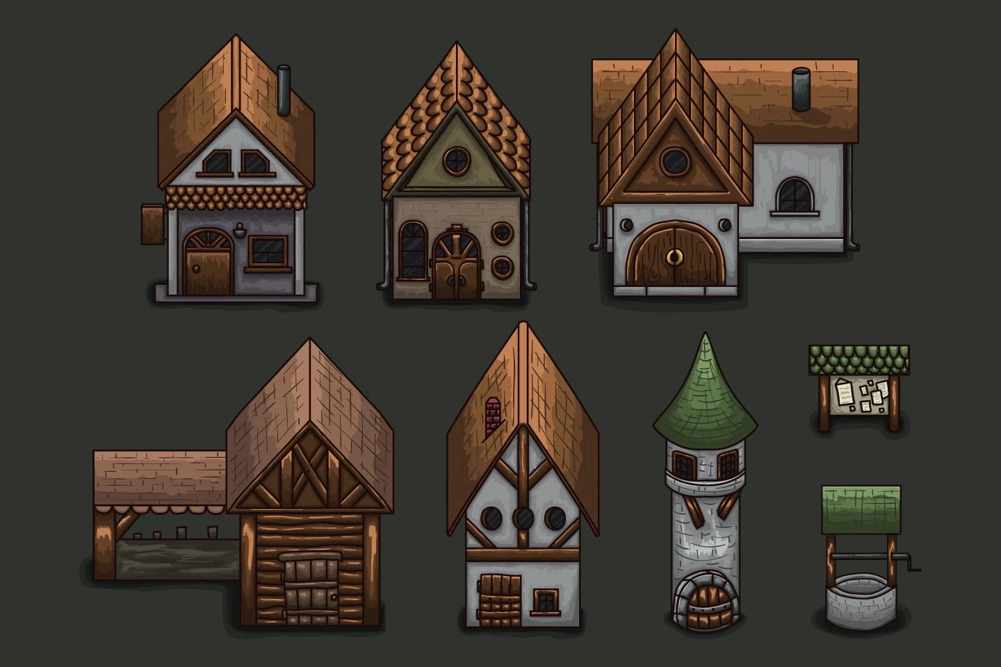 2D RPG Summer Tileset