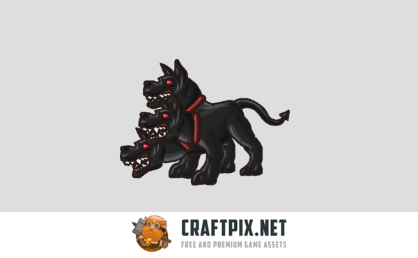 2D Fantasy Demon Warrior Character Sprites