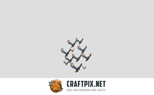 2D Fantasy Demon Warrior Character Sprites