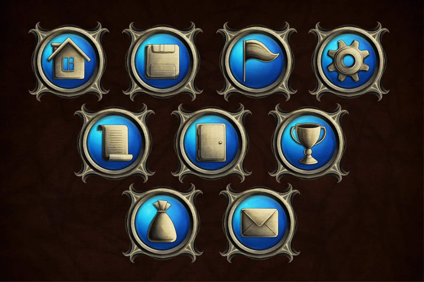 Fantasy RPG GUI