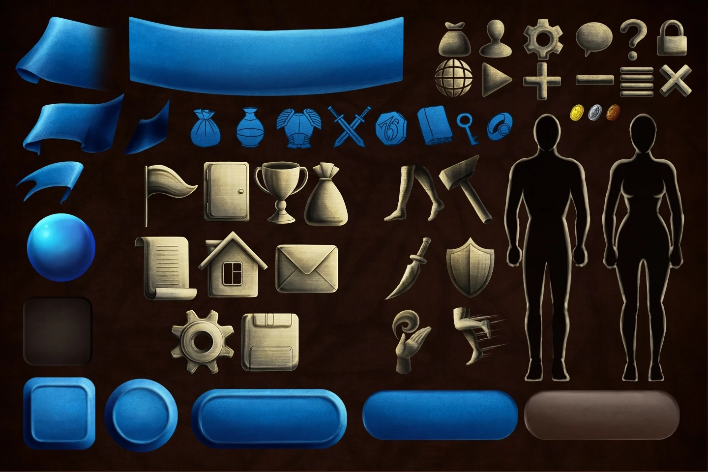 Fantasy RPG GUI