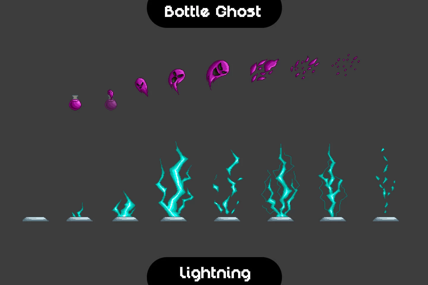 Animated Traps and Obstacles Pixel Art