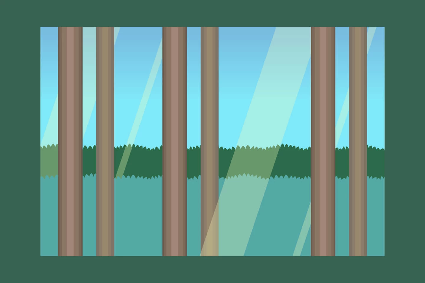 Forest Platformer Game Tileset