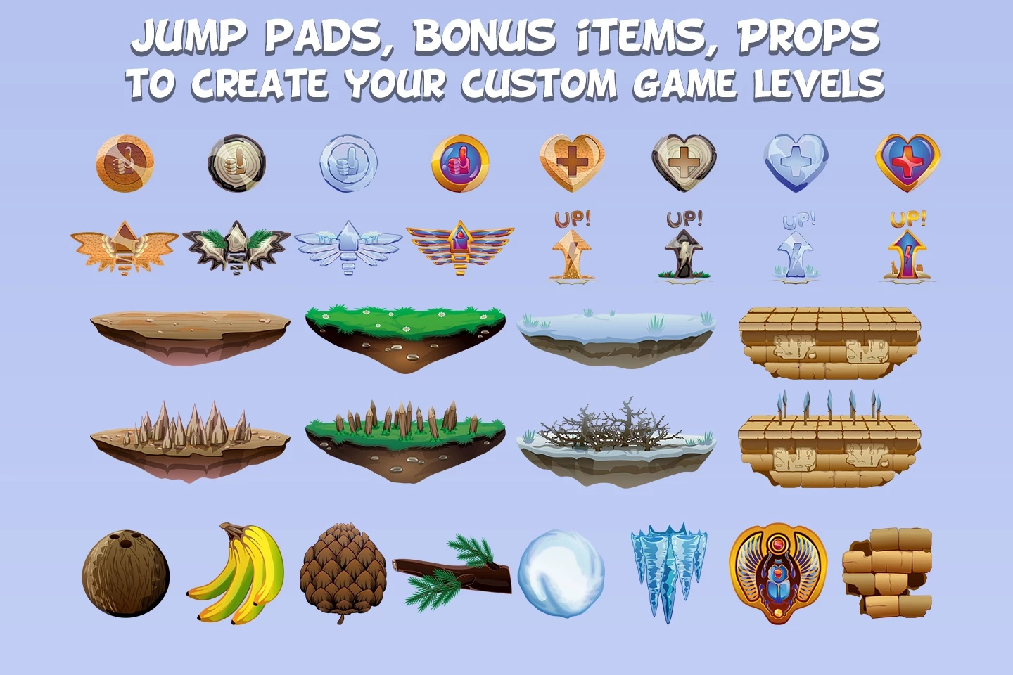 Jumping Up Game Items
