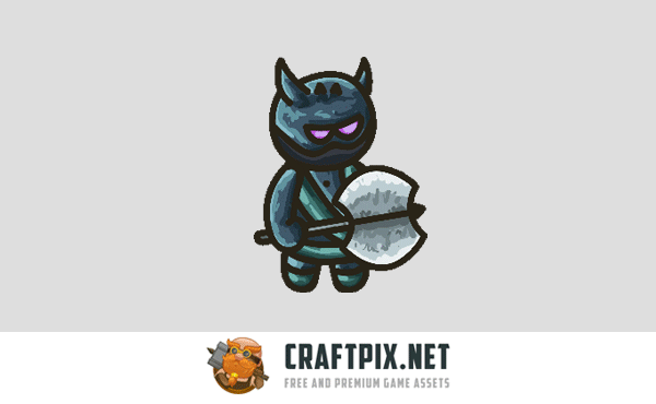 Monster Enemy Game Sprites