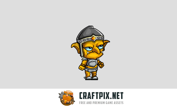 2D Fantasy Goblins Character Sprite