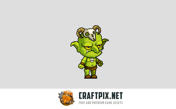 2D Fantasy Goblins Character Sprite