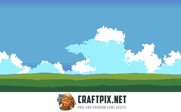 Simple Platformer Tileset Pixel Art