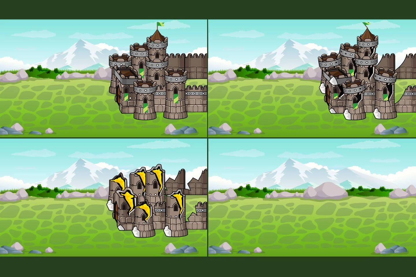 Castle 2D Game Assets