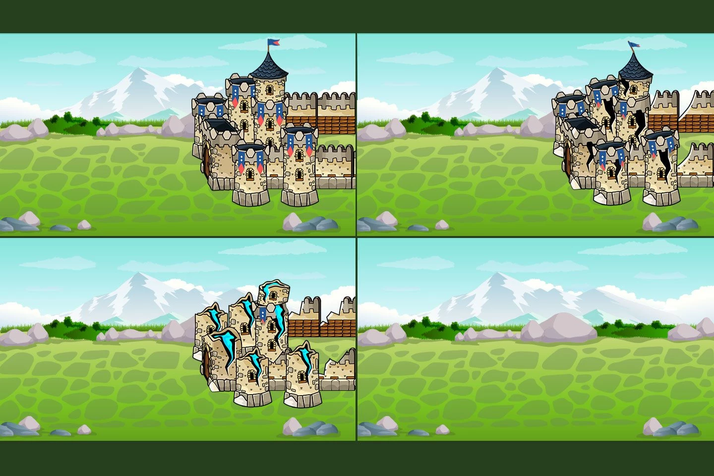 Castle 2D Game Assets