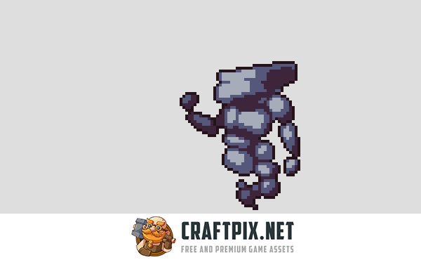 Mine Bosses Game Character Pixel Art Pack