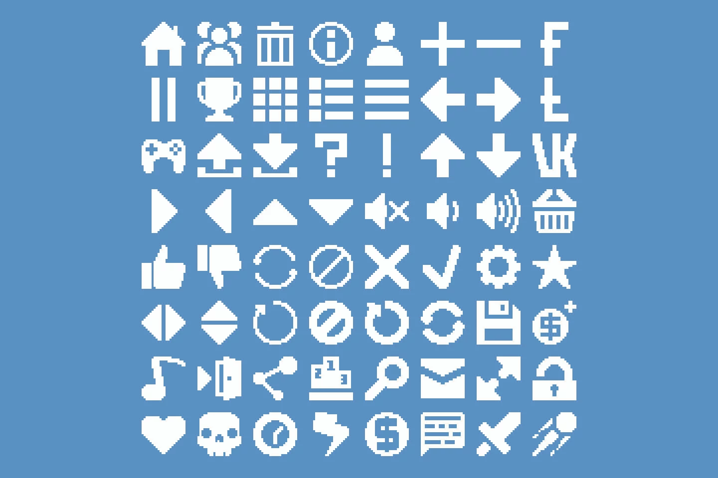 Game UI Pixel Art