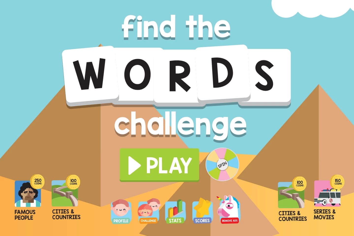 Words Game Graphic Assets Pack