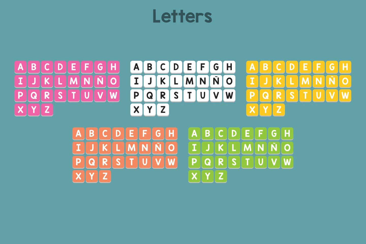 Words Game Graphic Assets Pack