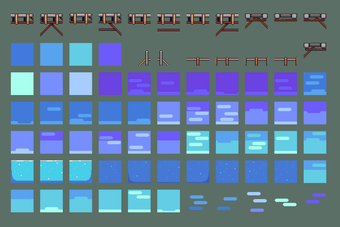 Village Pixel Art Environment Assets Pack