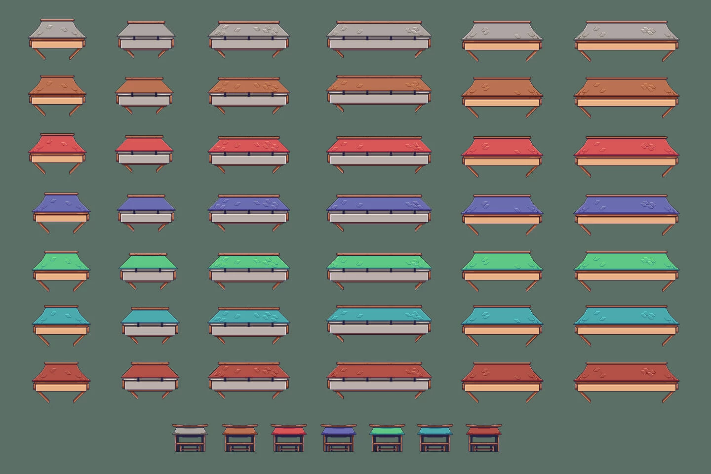 Village Pixel Art Environment Assets Pack
