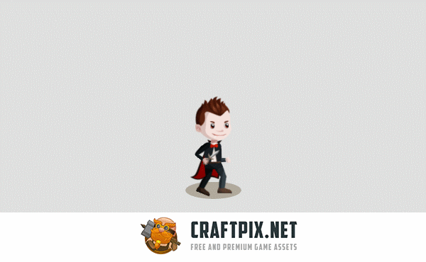 Halloween 2D Game Character Sprite Sheets